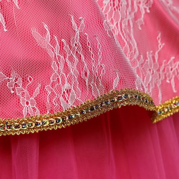 Fancy Embroidered Butterfly princess costume dress - Picture 4 of 9